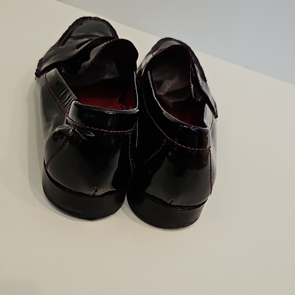 Cole Haan Black Patent Leather Penny Loafers Size 8B - Picture 7 of 10